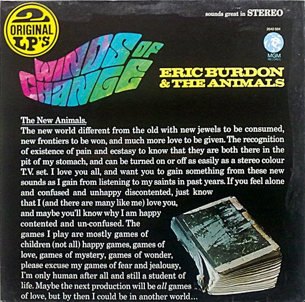 Eric Burdon & The Animals | Winds Of Change