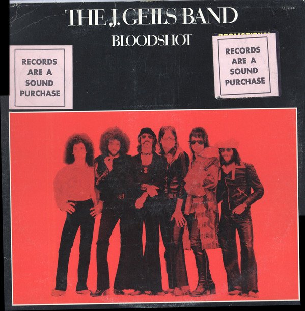 J. Geils Band | Bloodshot (Red Vinyl, Promo)