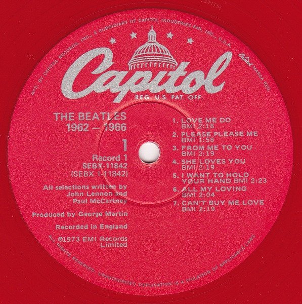 The Beatles | 1962-1966 (Ltd Ed, Red Vinyl) - Image 2