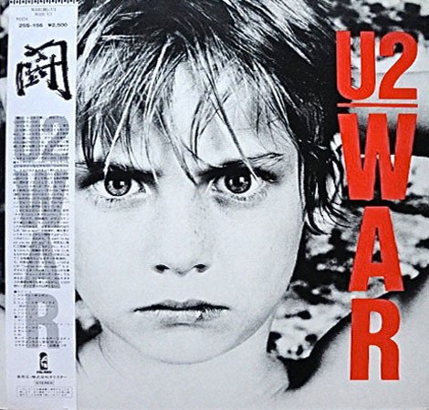 U2 | War (Import Japan 1983 1st Press)